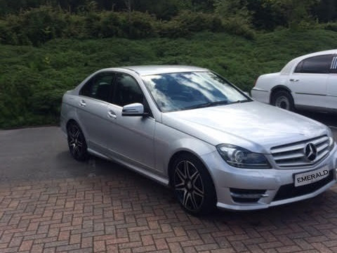 C-Class Mercedes with sports pack and AMG upgrade